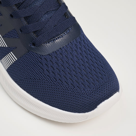 Men Lace Up Athleisure Knit Sneakers