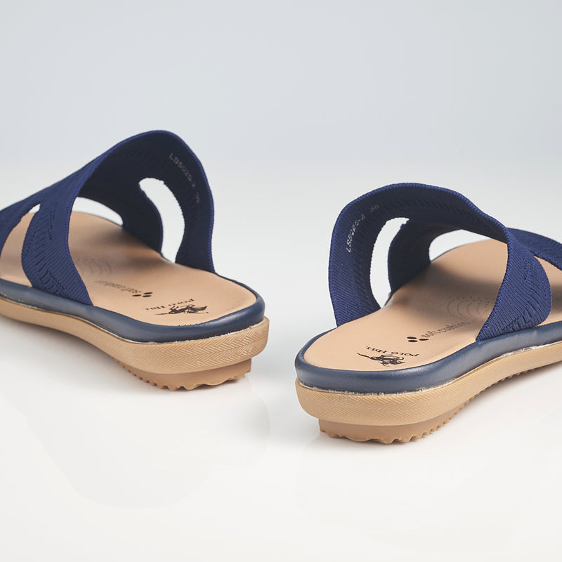 Load image into Gallery viewer, Textile H-Band Slide Sandals
