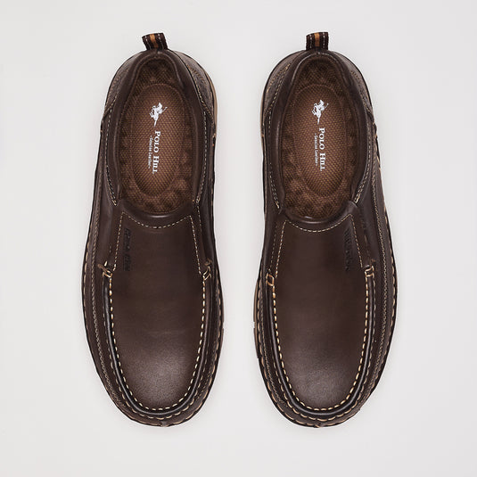 Genuine Leather Slip On Comfort Shoes