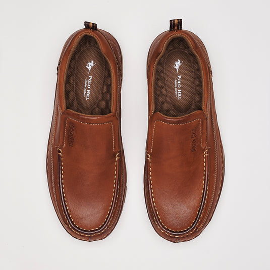 Genuine Leather Slip On Comfort Shoes