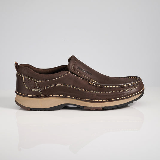 Genuine Leather Slip On Comfort Shoes