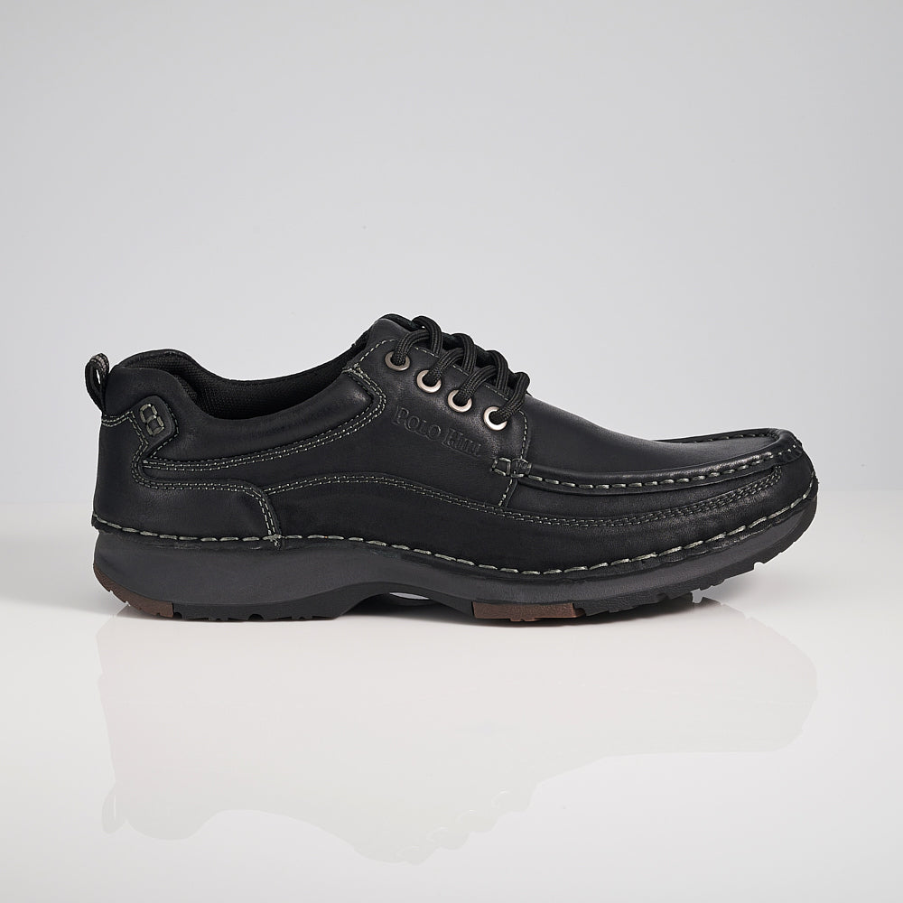 Genuine Leather Lace Up Comfort Shoes