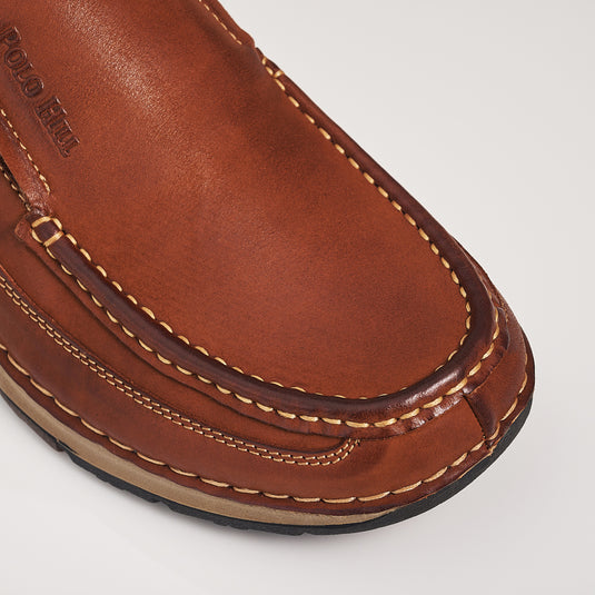 Genuine Leather Slip On Comfort Shoes