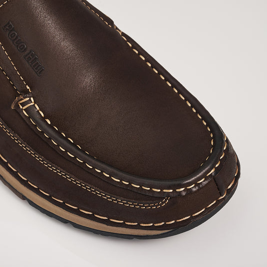 Genuine Leather Slip On Comfort Shoes