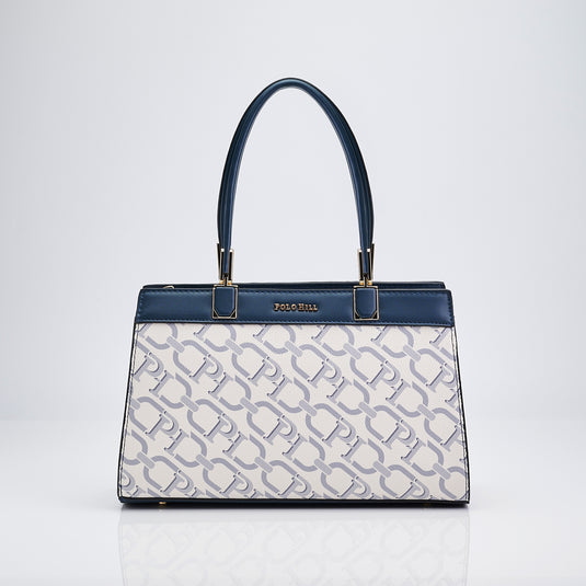 Ladies PHazelle Pattern Structured Handbag