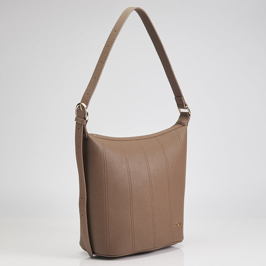 Ladies Single Strap Shoulder Bucket Bag