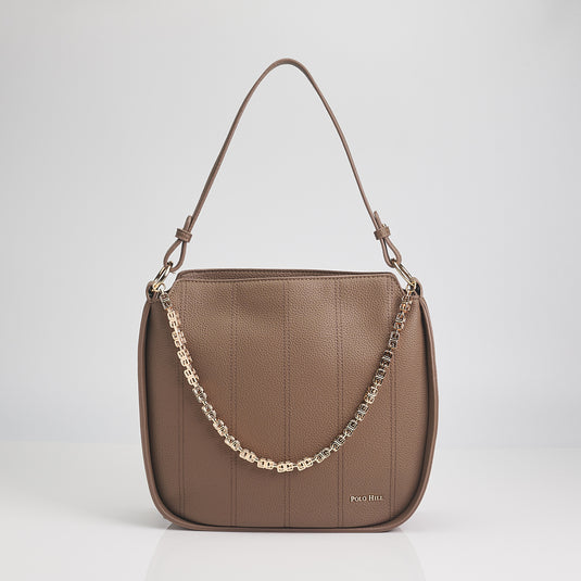 Ladies Single Strap Shoulder Chain Bucket Bag