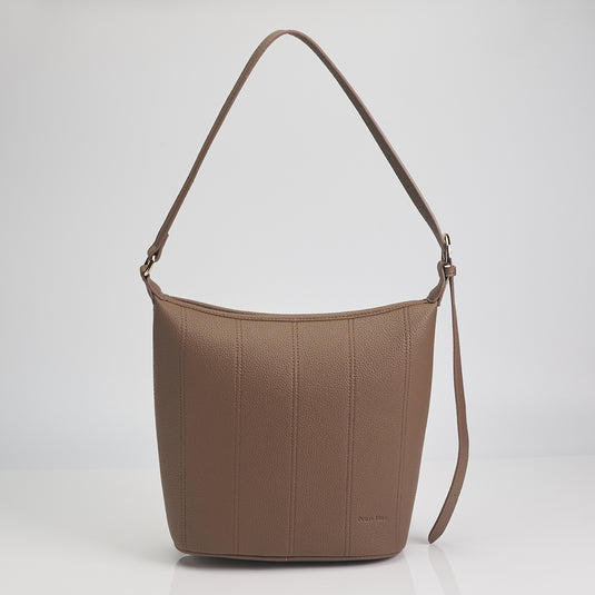 Ladies Single Strap Shoulder Bucket Bag