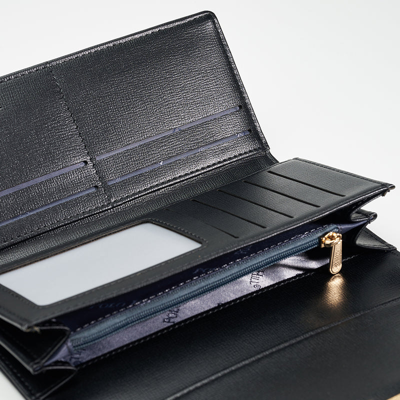 Load image into Gallery viewer, Ladies Tri-Fold Long Wallet
