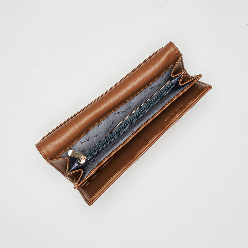 Load image into Gallery viewer, Ladies Tri-Fold Long Wallet
