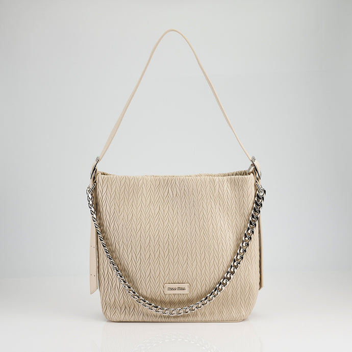 Ladies Leafy Texture Crossbody Shoulder Bag