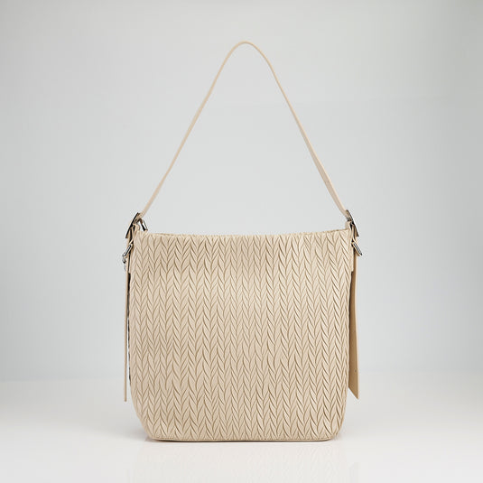 Ladies Leafy Texture Crossbody Shoulder Bag