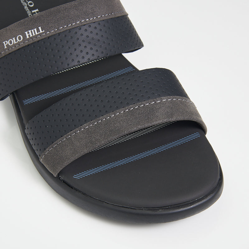 Load image into Gallery viewer, POLO HILL Men Casual Two Band Slide Sandals
