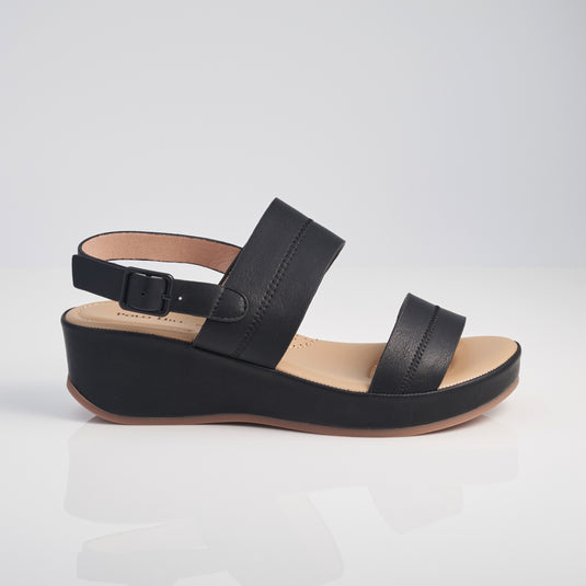 Ladies Ankle Strap Wedge Sandals