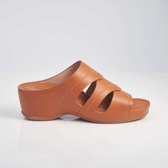 Ladies Lightweight Slide Wedge Sandals