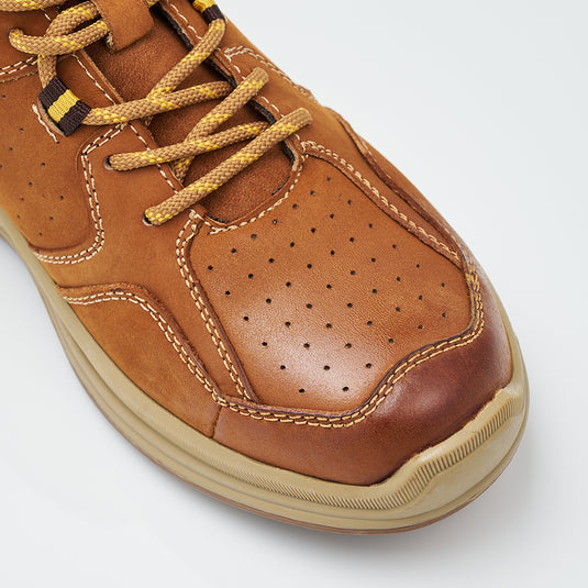 Men Genuine Leather Lace-Ups Shoes