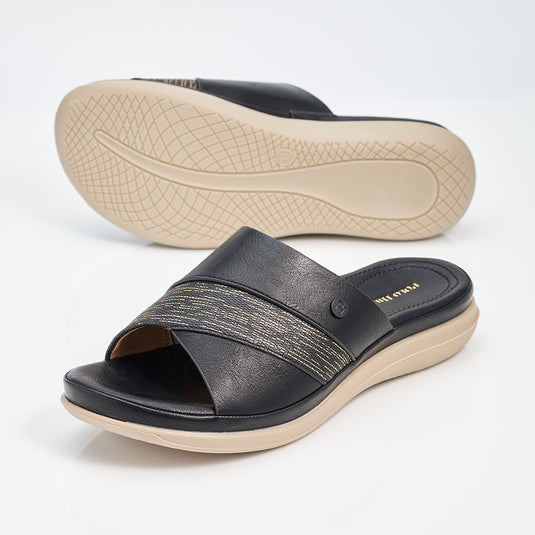 Ladies Single Band Sandals