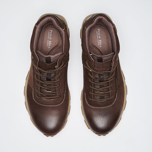 Men Genuine Leather Lace-Ups Boots