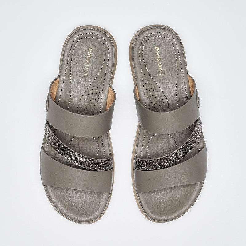 Load image into Gallery viewer, Ladies Casual Slide Sandal
