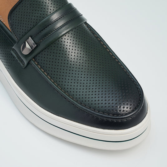 Men Slip On Laceless Boat Shoes