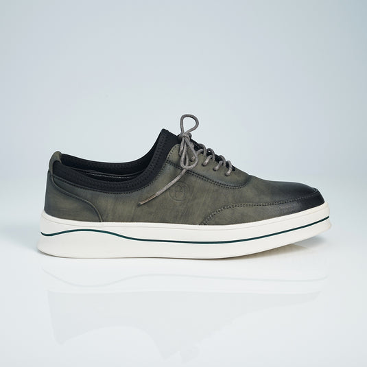 Men Slip On Lace-Up Boat Shoes