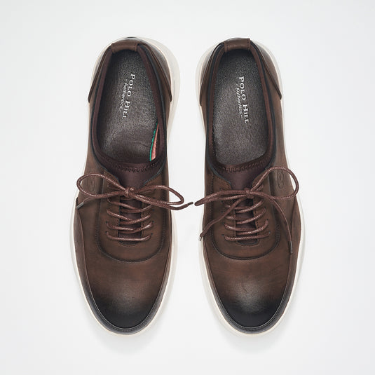 Men Slip On Lace-Up Boat Shoes