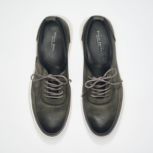 Men Slip On Lace-Up Boat Shoes