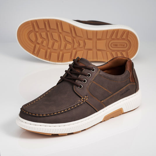 Men Lace Up Casual Lifestyle Shoes