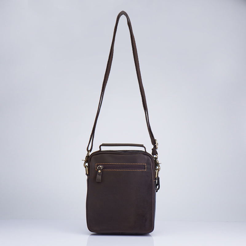 Load image into Gallery viewer, Genuine Leather Crossbody Sling Bag
