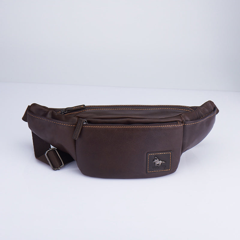 Load image into Gallery viewer, Genuine Leather Waist Bag
