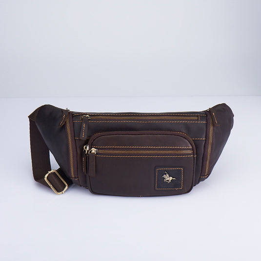 Genuine Leather Waist Bag