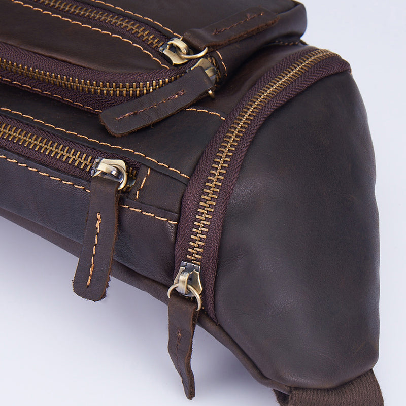 Load image into Gallery viewer, Genuine Leather Waist Bag
