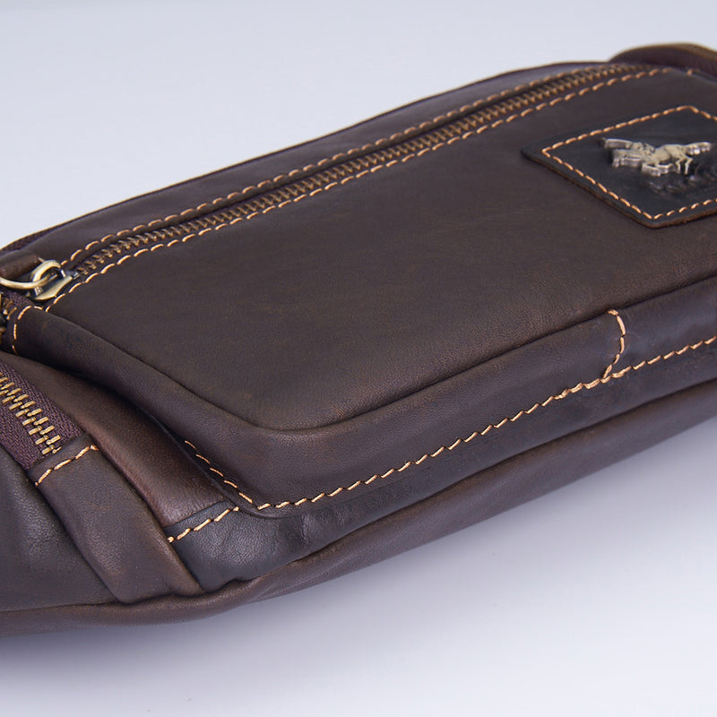 Load image into Gallery viewer, Genuine Leather Waist Bag
