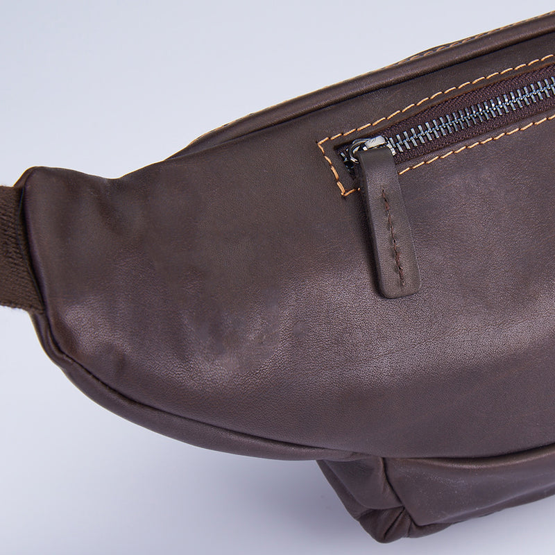 Load image into Gallery viewer, Genuine Leather Waist Bag
