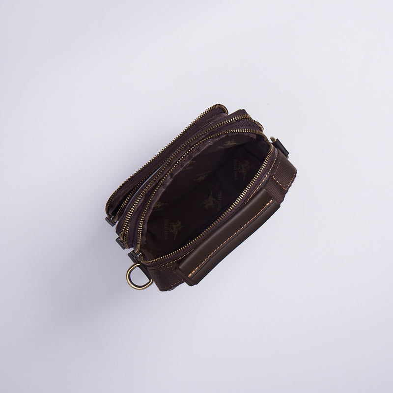 Load image into Gallery viewer, Genuine Leather Crossbody Sling Bag
