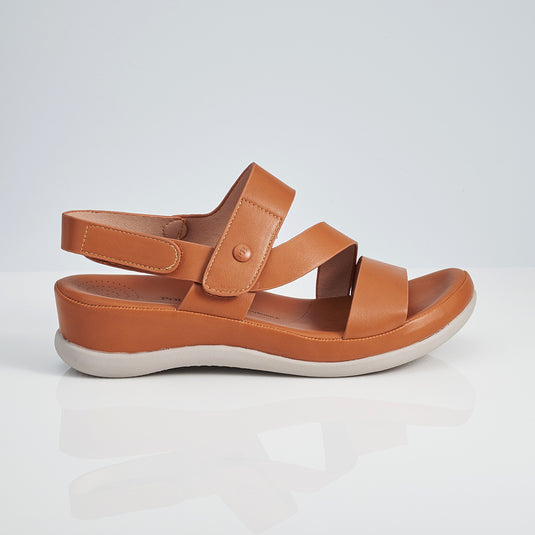 Hook and Loop Flat Sandals