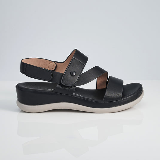 Hook and Loop Flat Sandals