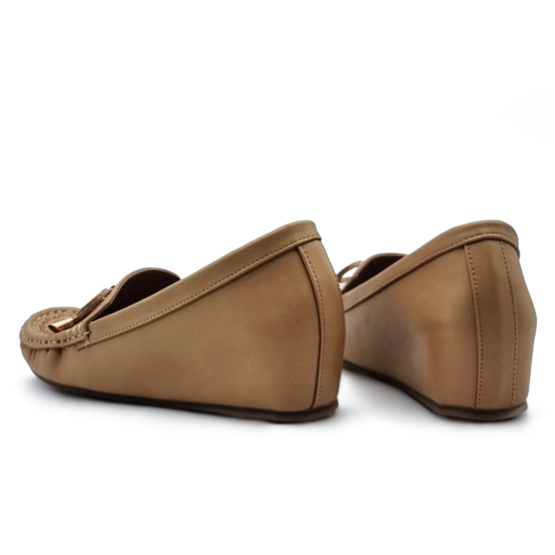 Load image into Gallery viewer, Bow Knot Slip On Wedge Shoes
