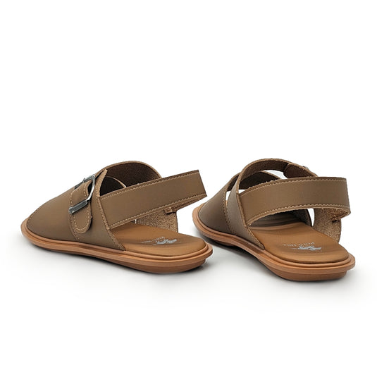 Ladies Slip On Slingback Flat Sandals