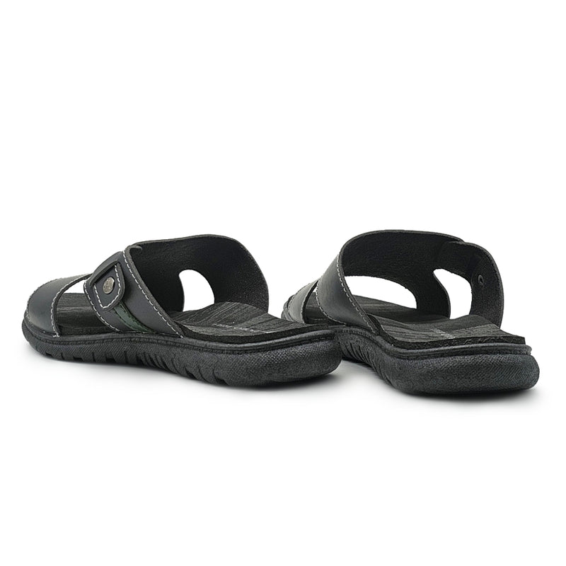 Load image into Gallery viewer, Contrasted Band Slide Sandals
