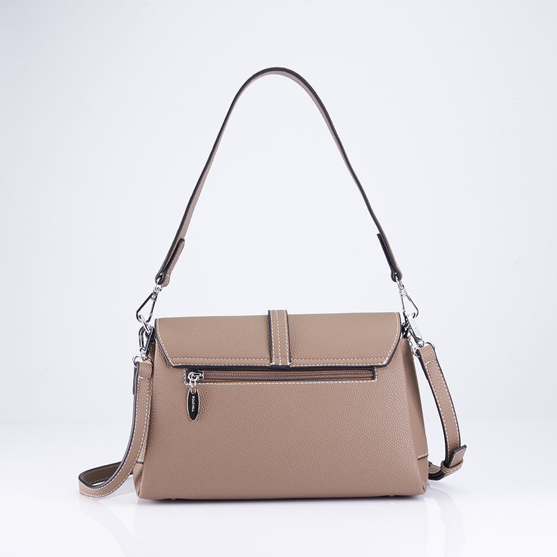 Load image into Gallery viewer, P Flap Satchel Sling Bag
