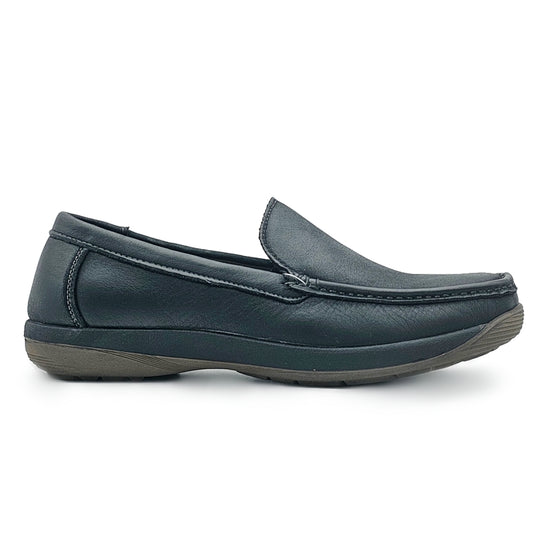 Genuine Leather Slip On Comfort Loafers