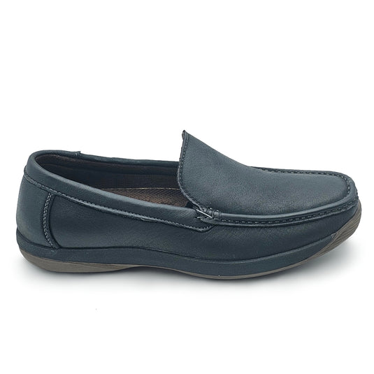 Genuine Leather Slip On Comfort Loafers