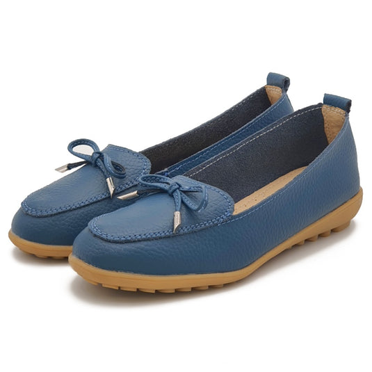 Bow Knot Slip On Loafers