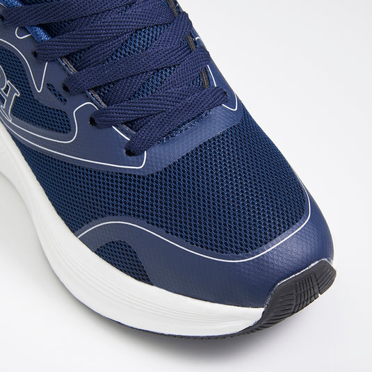 POLO HILL Men Lace Up Athleisure Knit Sneakers PMSA-MS4257