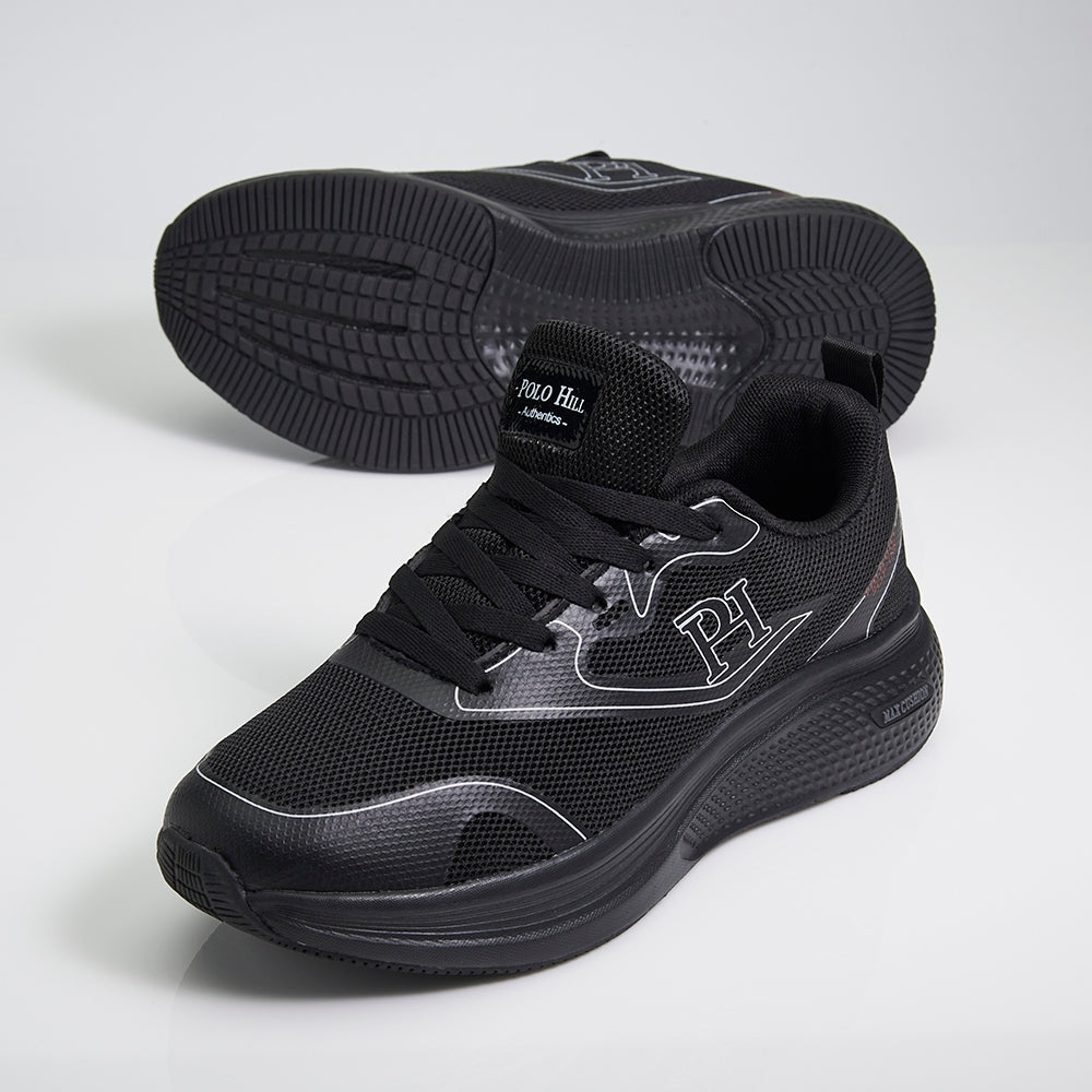 POLO HILL Men Lace Up Athleisure Knit Sneakers PMSA-MS4257