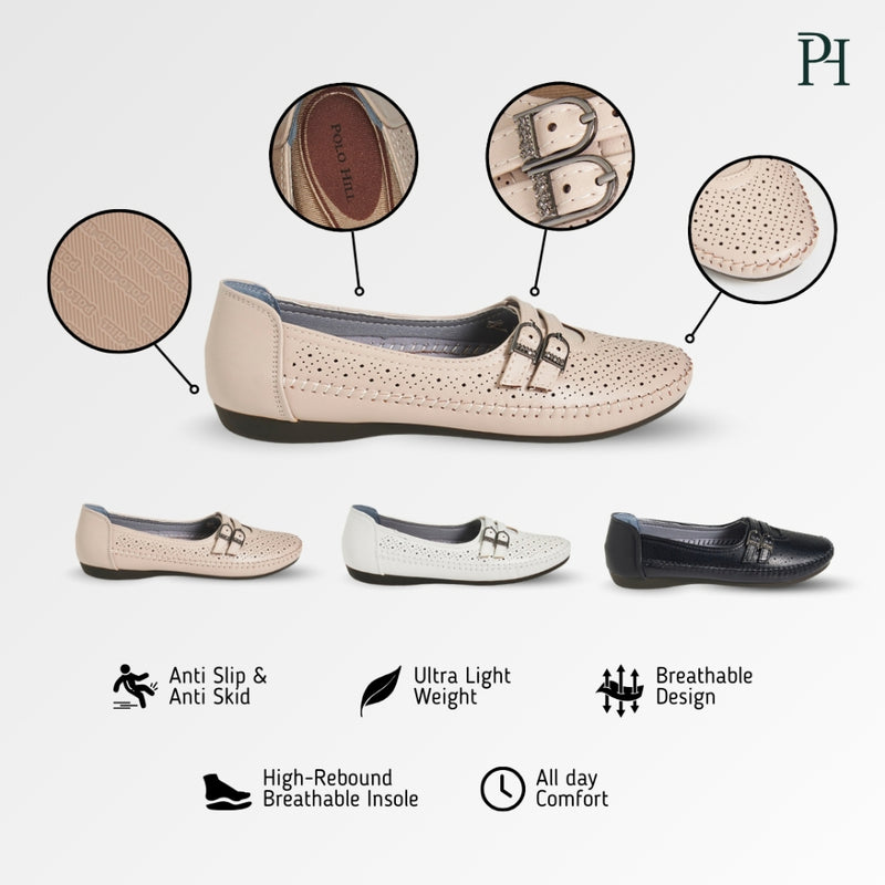Load image into Gallery viewer, POLO HILL Ladies Casual Slip On Loafers PLSL-LS5511
