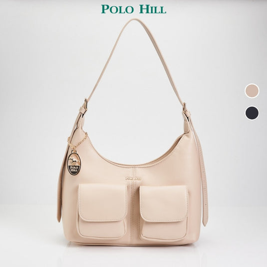 POLO HILL Ladies Front Pocket Casual Shoulder Bag PHS-HB2286