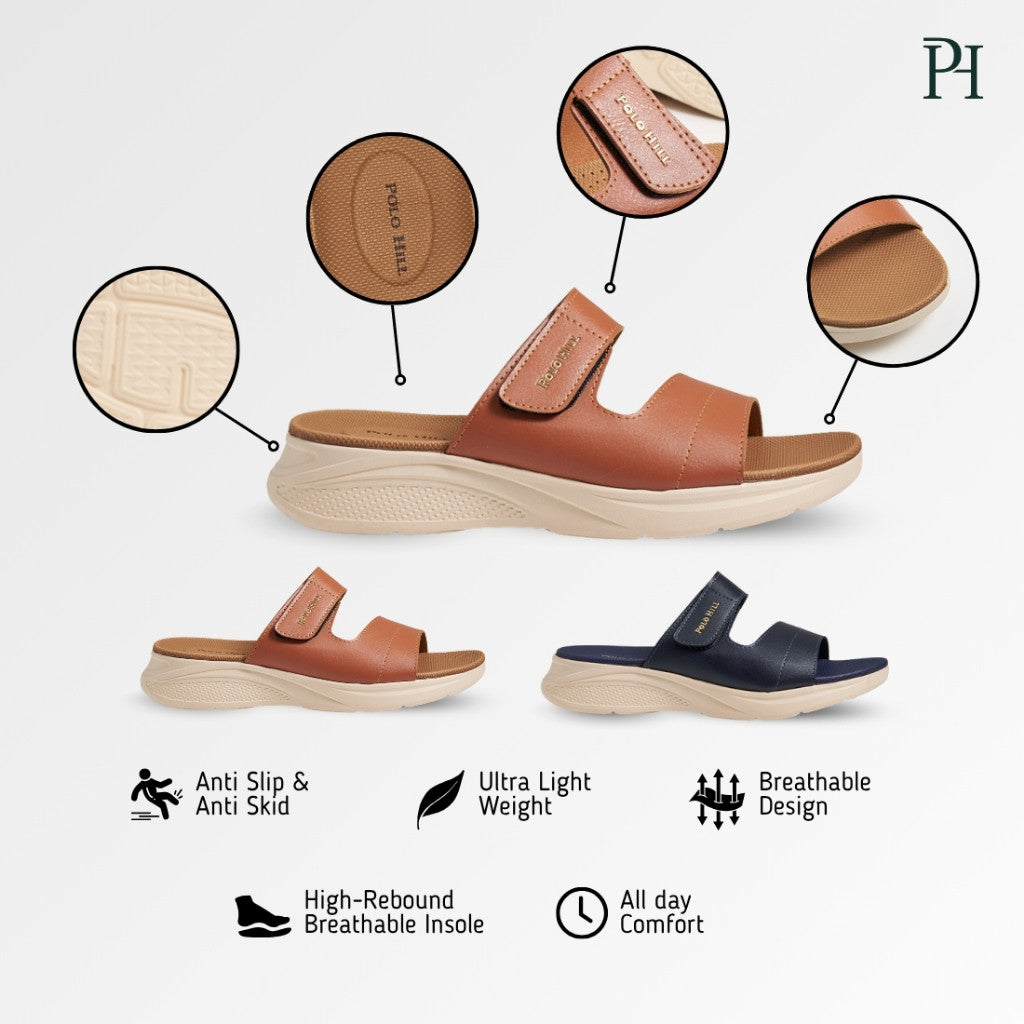 POLO HILL Ladies Casual Slide Sandals PLSS-LS5485