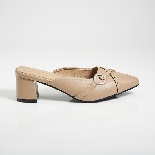 POLO HILL Ladis Casual Slide On Heels PLSH-LS5467